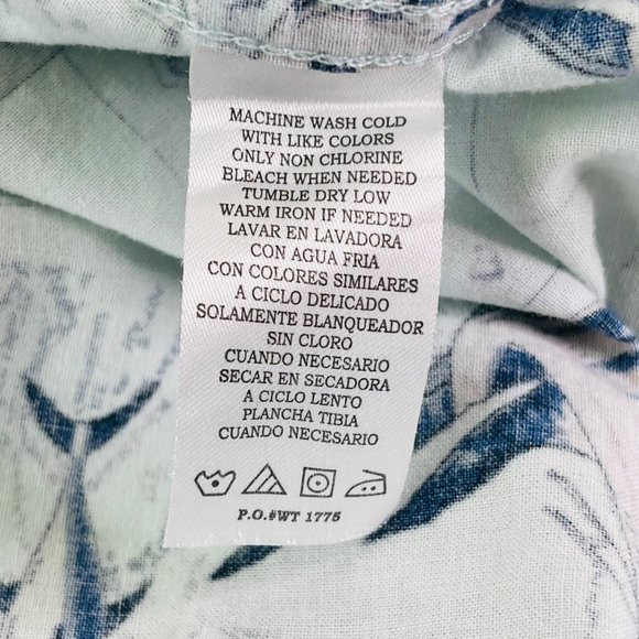 Monte Carlo Men’s Shirt Fishing South Atlantic Hawaiian Aloha Pattern S (34-36) - Picture 5 of 9